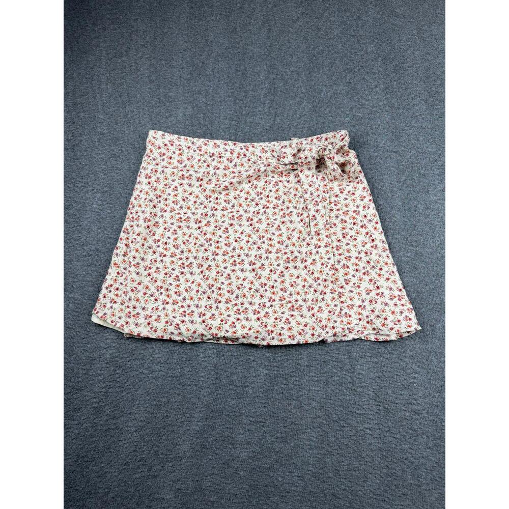 American Eagle Floral Mini Skirt Size‎ Large